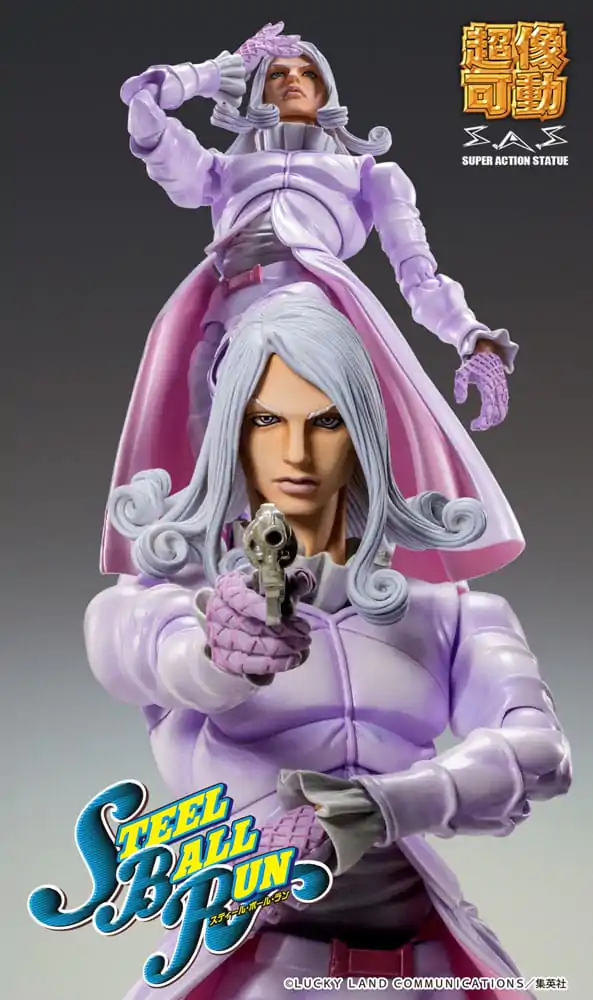 JoJo's Bizarre Adventure Part7 Steel Ball Run Super Action Figurka Chozokado Funny Valentine Second 15 cm zdjęcie produktu