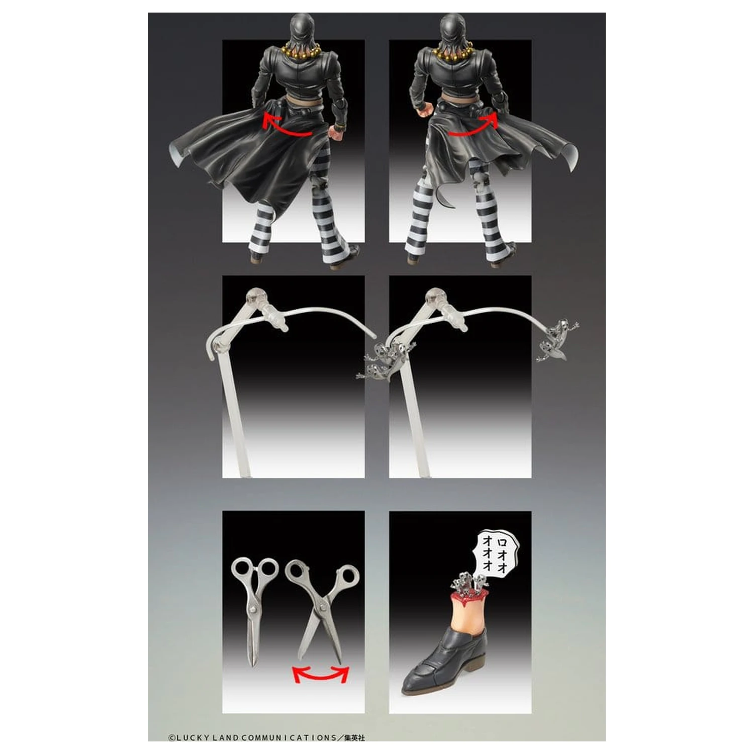 JoJo's Bizarre Adventure: Golden Wind Figurka Akcji Risotto Nero 16 cm zdjęcie produktu