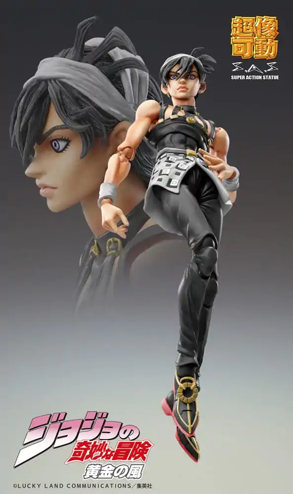 JoJo's Bizarre Adventure Part 5: Golden Wind Figurka Akcji Chozokado (Narancia Ghirga & As Ver. Black) 15 cm zdjęcie produktu