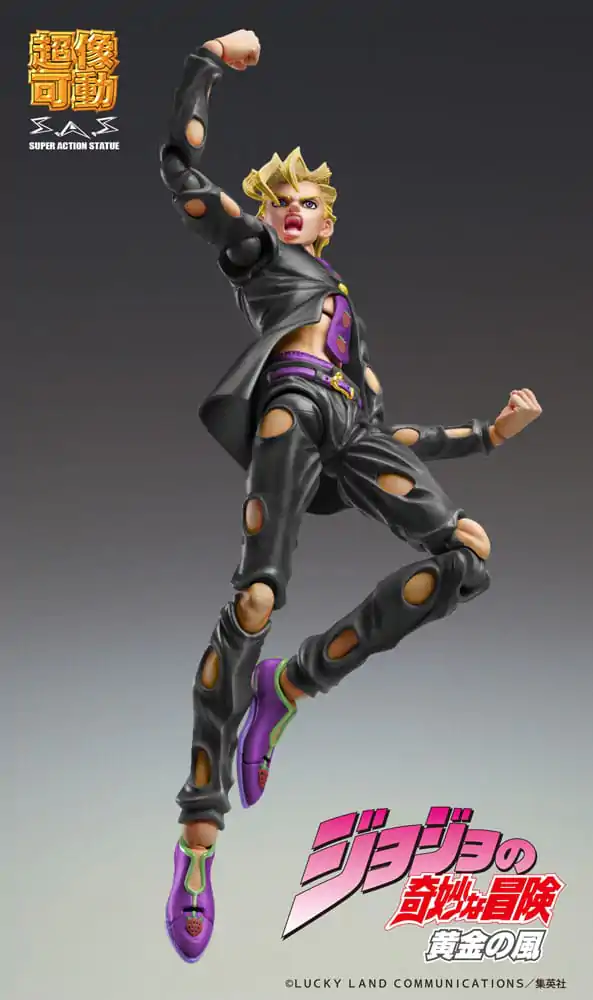 JoJo's Bizarre Adventure Part 5: Golden Wind Figurka Akcji Chozokado (Pannacotta Fugo Ver. Black) 15 cm zdjęcie produktu