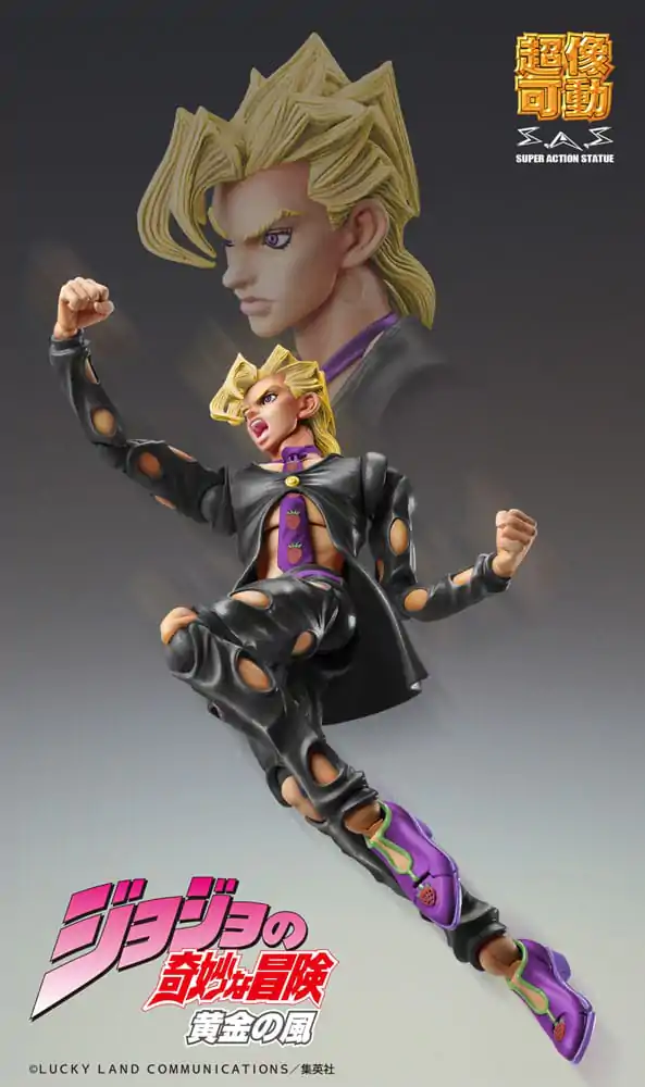 JoJo's Bizarre Adventure Part 5: Golden Wind Figurka Akcji Chozokado (Pannacotta Fugo Ver. Black) 15 cm zdjęcie produktu