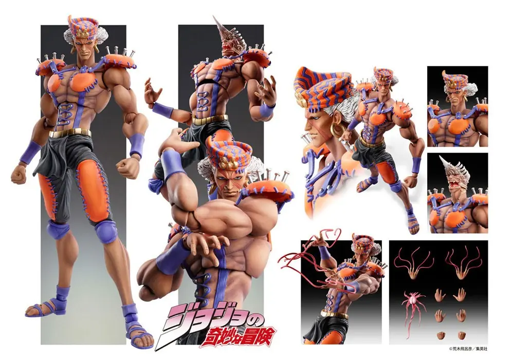 JoJo's Bizarre Adventure Part2 (BT) Super Action Action Figure Chozo Kado (Esidisi) 17 cm zdjęcie produktu