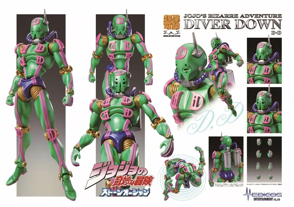 JoJo's Bizarre Adventure Part6 Stone Ocean Figurka Akcji Chozokado (D D) 16 cm zdjęcie produktu