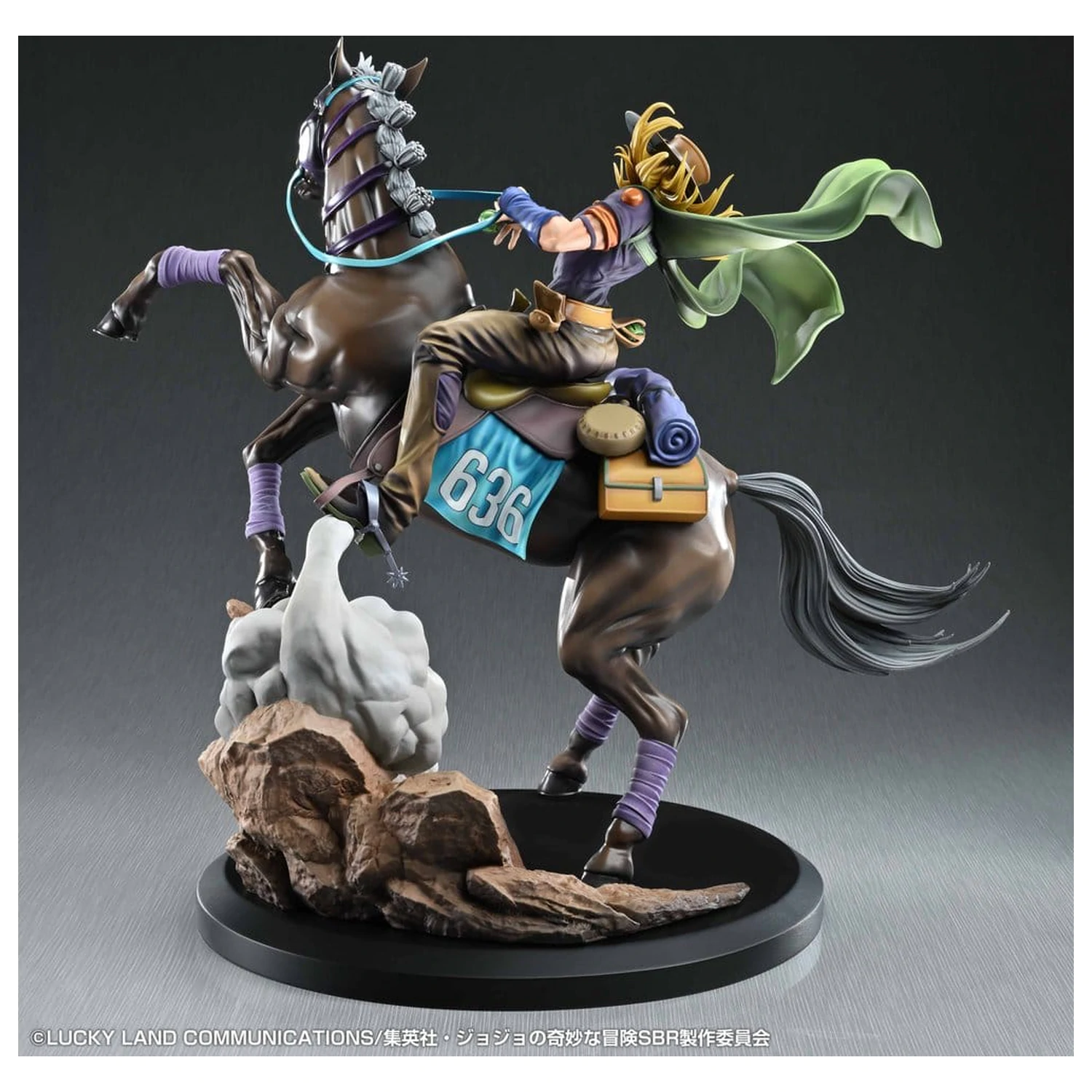 JoJo's Bizarre Adventure: Steel Ball Run Figurka Gyro Zeppeli i Valkyrie 31 cm zdjęcie produktu