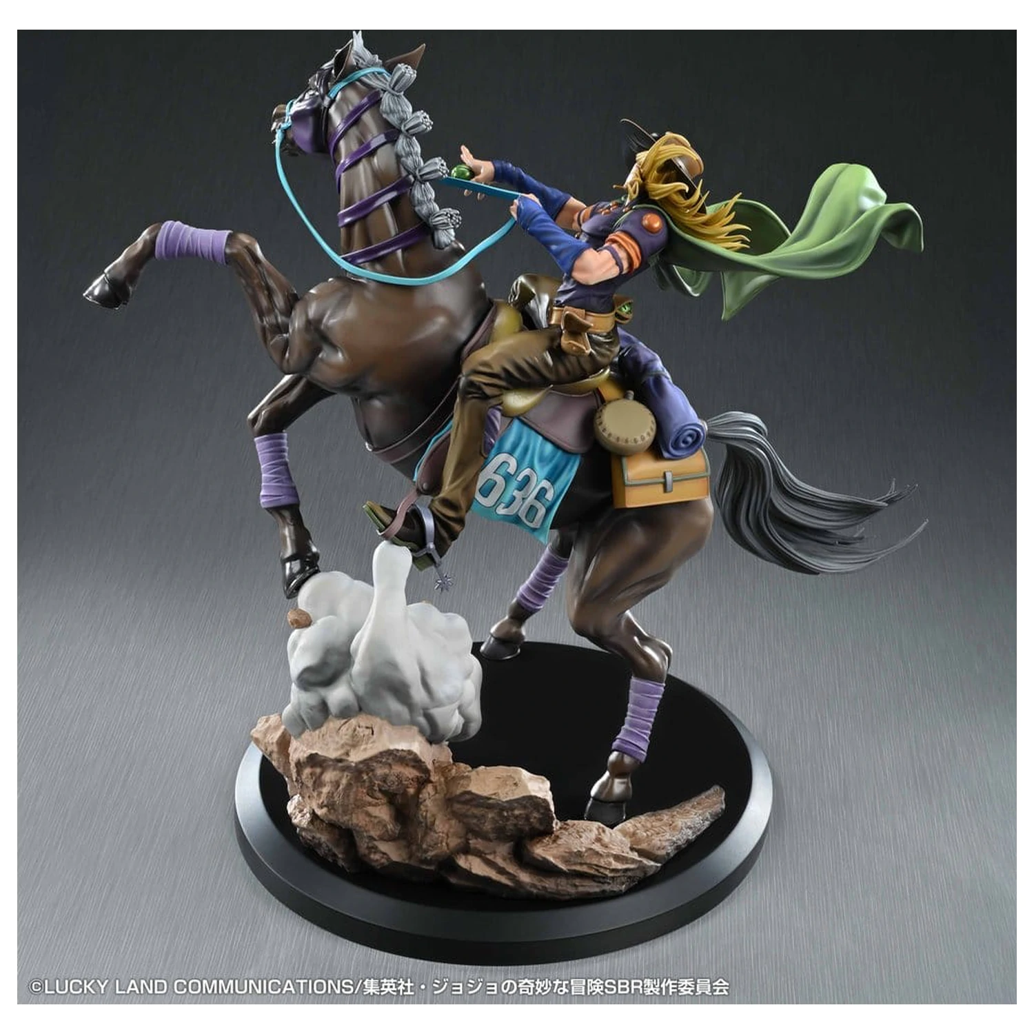 JoJo's Bizarre Adventure: Steel Ball Run Figurka Gyro Zeppeli i Valkyrie 31 cm zdjęcie produktu
