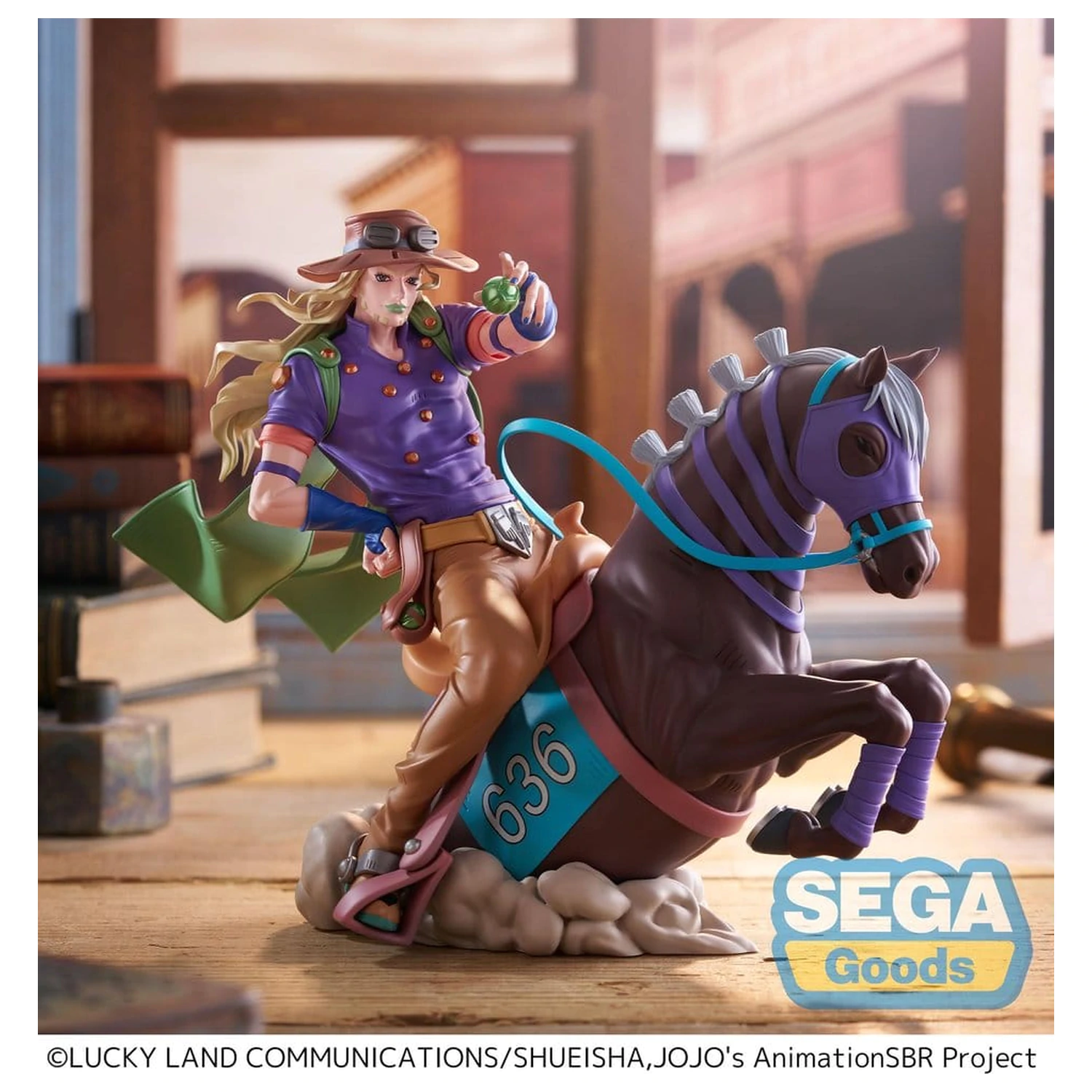 JoJo's Bizarre Adventure: Steel Ball Run XrossLinkMAX PVC Figurka Gyro Zeppeli 18 cm zdjęcie produktu
