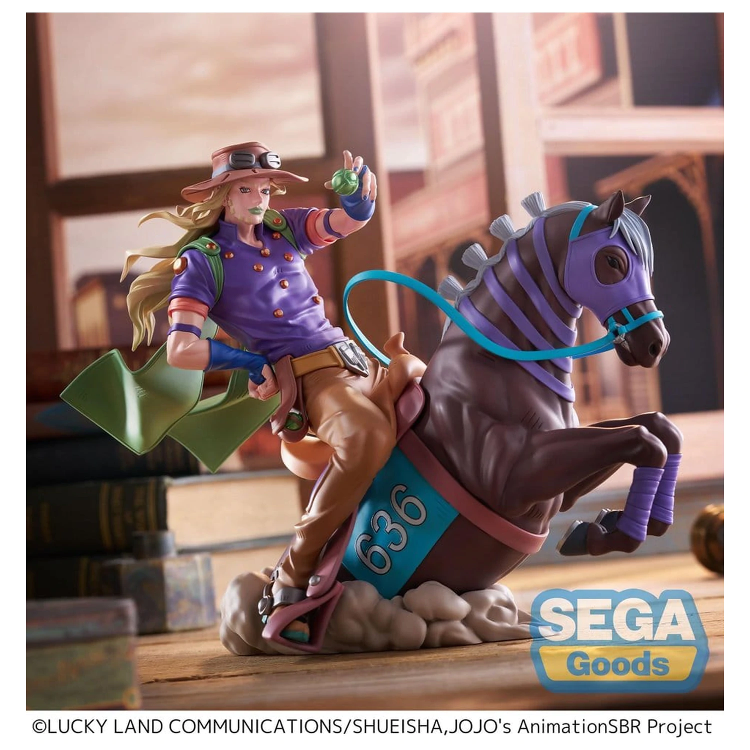 JoJo's Bizarre Adventure: Steel Ball Run XrossLinkMAX PVC Figurka Gyro Zeppeli 18 cm zdjęcie produktu
