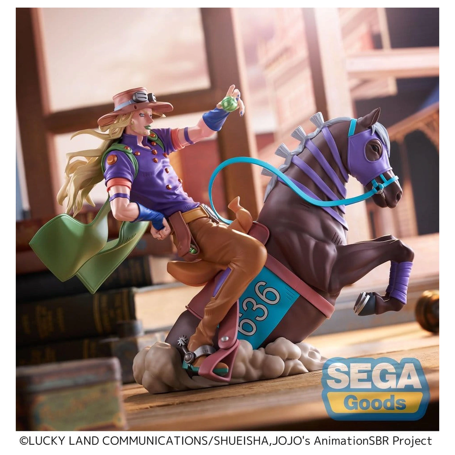 JoJo's Bizarre Adventure: Steel Ball Run XrossLinkMAX PVC Figurka Gyro Zeppeli 18 cm zdjęcie produktu