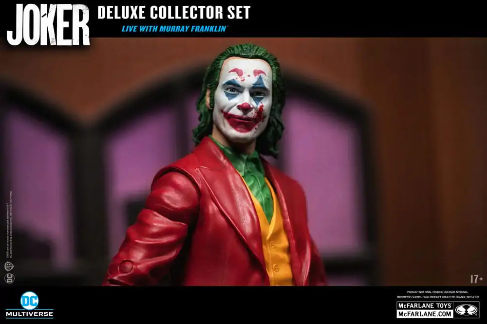 Joker DC Multiverse (Joker Movie) Deluxe Kolekcjonerska Figurka Akcji Joker (Live with Murray Franklin) Limited Edition 18 cm zdjęcie produktu