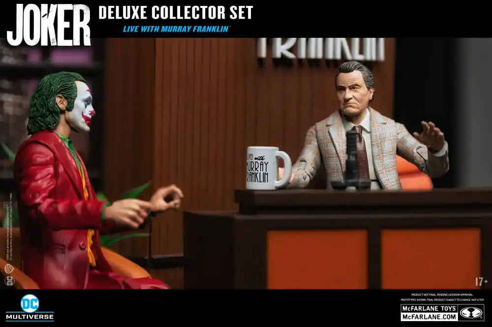 Joker DC Multiverse (Joker Movie) Deluxe Kolekcjonerska Figurka Akcji Joker (Live with Murray Franklin) Limited Edition 18 cm zdjęcie produktu