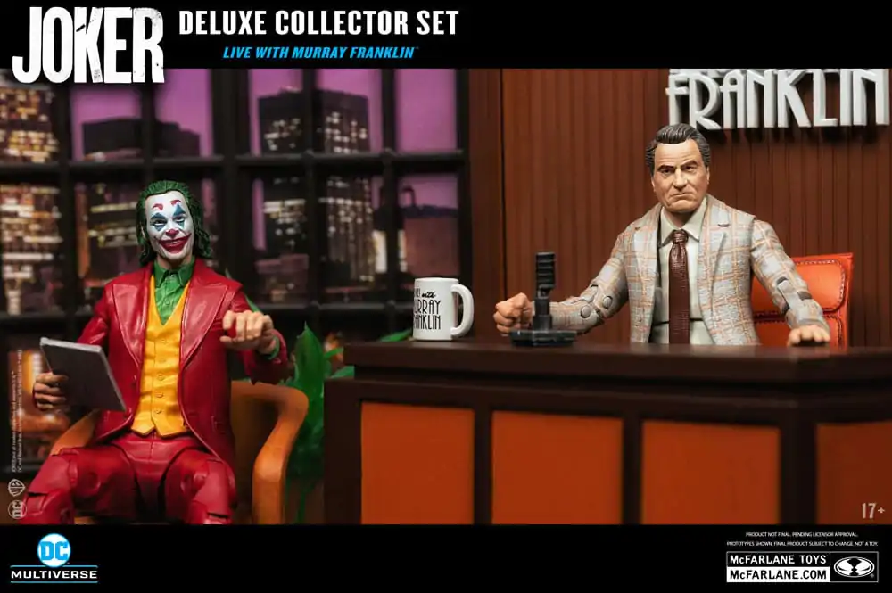 Joker DC Multiverse (Joker Movie) Deluxe Kolekcjonerska Figurka Akcji Joker (Live with Murray Franklin) Limited Edition 18 cm zdjęcie produktu