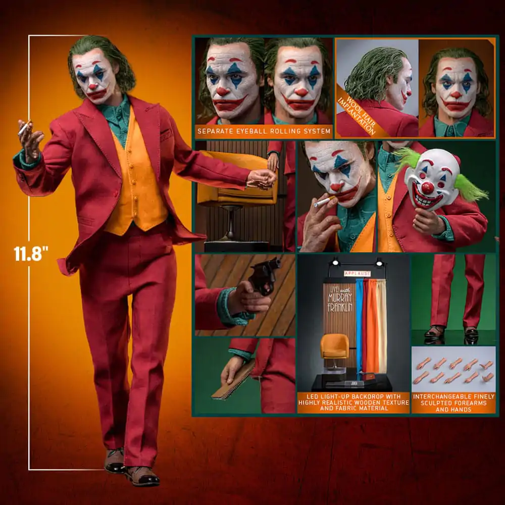Joker Movie Masterpiece figurka akcji 1/6 The Joker Artisan Edition 30 cm zdjęcie produktu