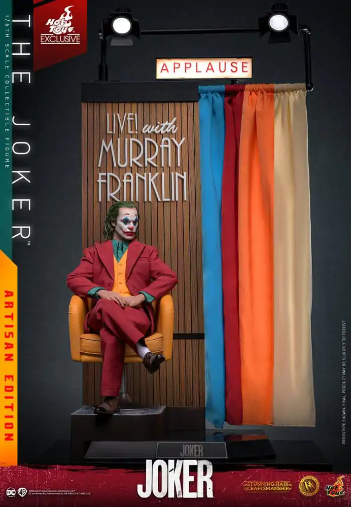 Joker Movie Masterpiece figurka akcji 1/6 The Joker Artisan Edition 30 cm zdjęcie produktu