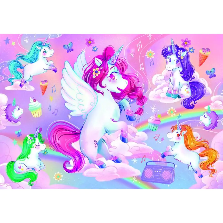 Jolly Unicorns maxi puzzle 24 elementy zdjęcie produktu