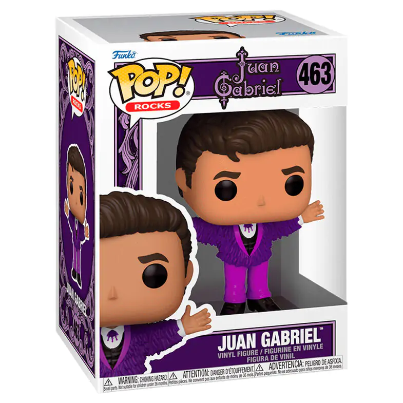 Juan Gabriel Funko POP! Rocks Figurka winylowa Fioletowy Strój 9 cm zdjęcie produktu