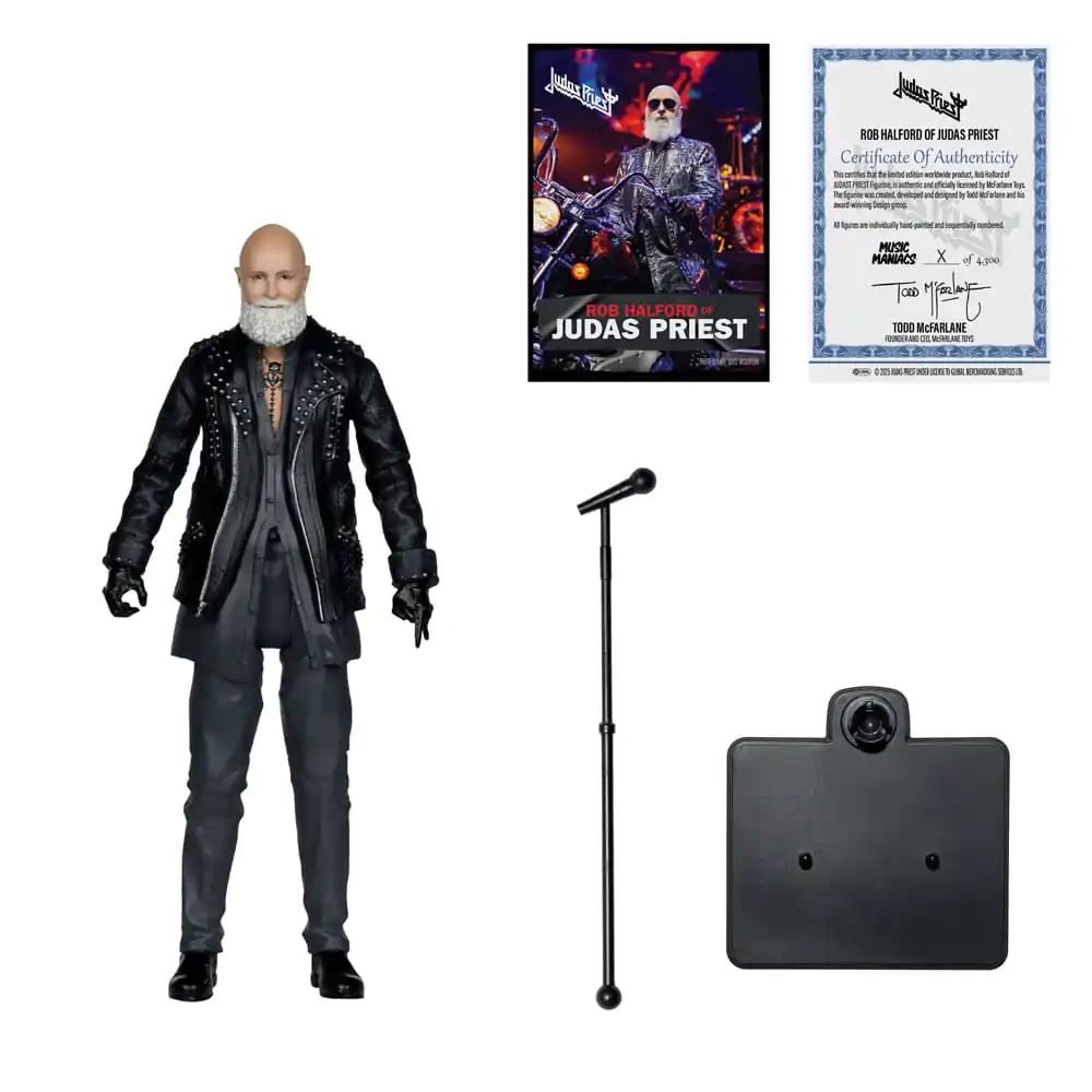 Judas Priest Music Maniacs Heavy Metal Action Figure Rob Halford 15 cm zdjęcie produktu