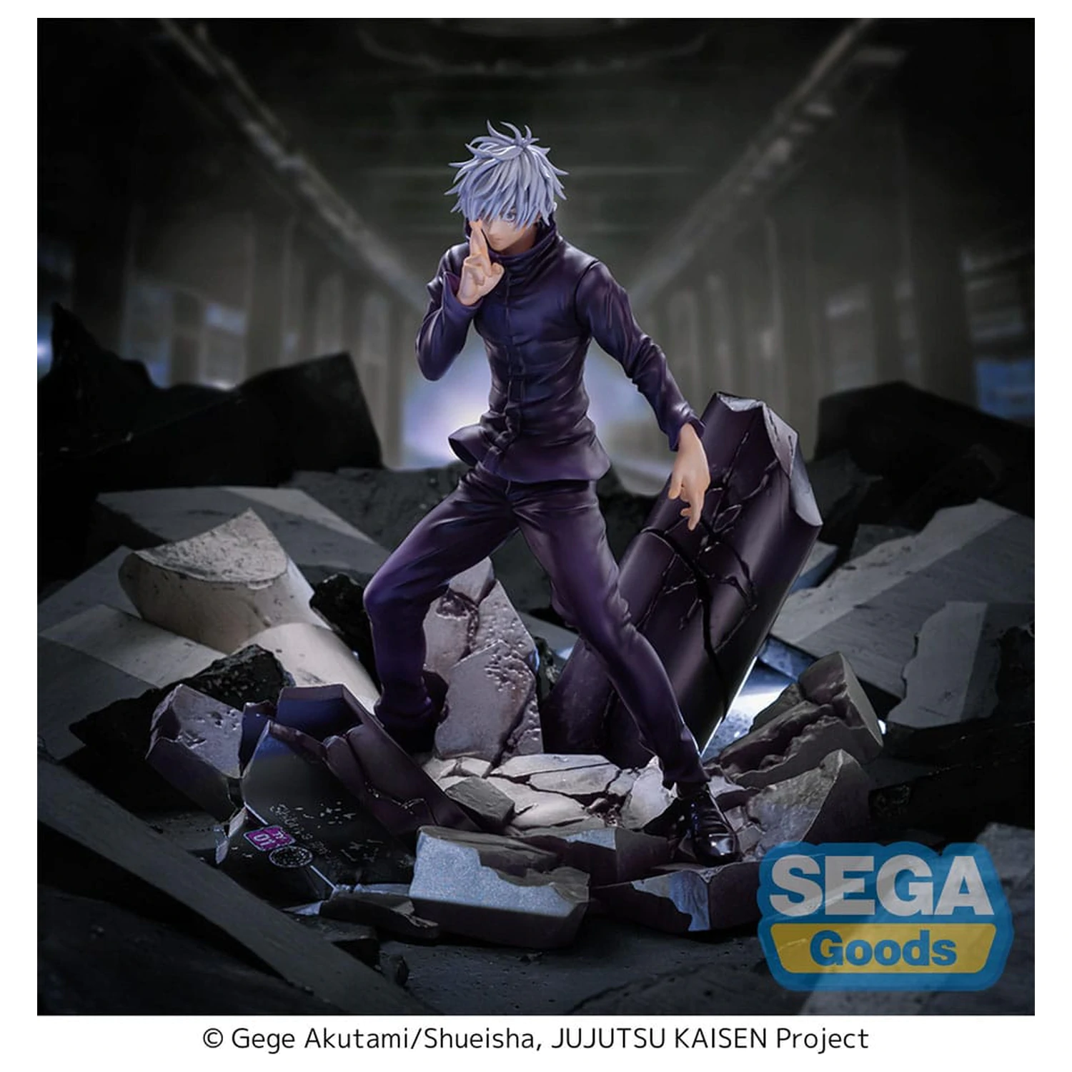 Jujutsu Kaisen Figurizm Luminasta Statuetka z PVC Shibuya Incident Satoru Gojo Unlimited Void 21 cm zdjęcie produktu