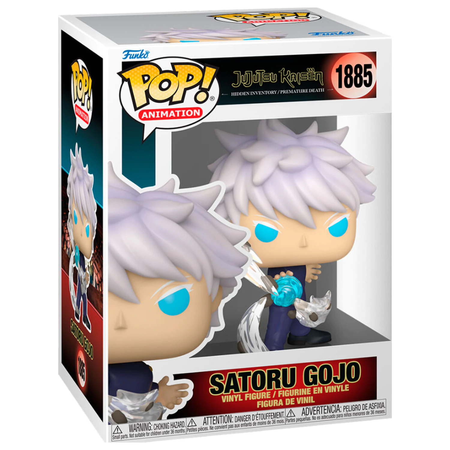 Jujutsu Kaisen Funko POP! Animation Figurki winylowe Gojo (Hidden Inv) 9 cm zdjęcie produktu