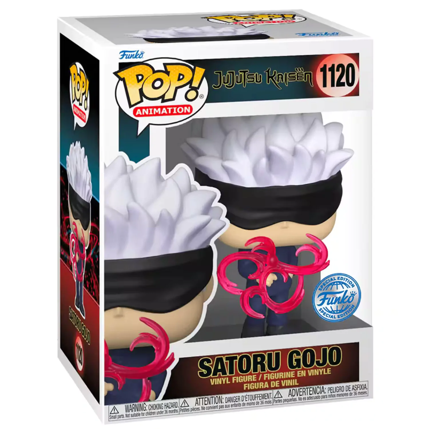 Jujutsu Kaisen POP! Animacja Figurka winylowa Gojo (RED TECH) 9 cm zdjęcie produktu
