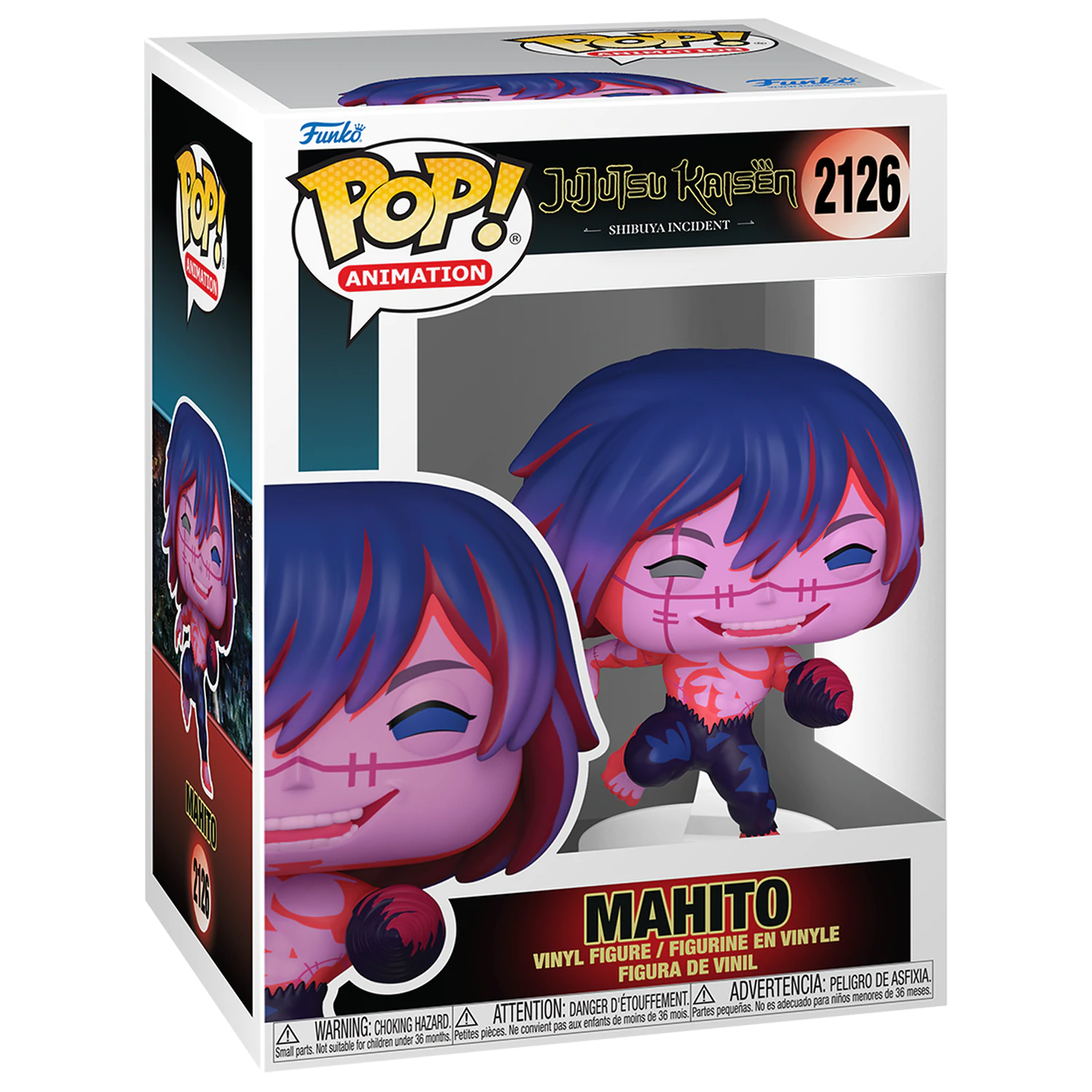 Jujutsu Kaisen Funko POP! Animation Vinyl Figurka Mahito 9 cm zdjęcie produktu