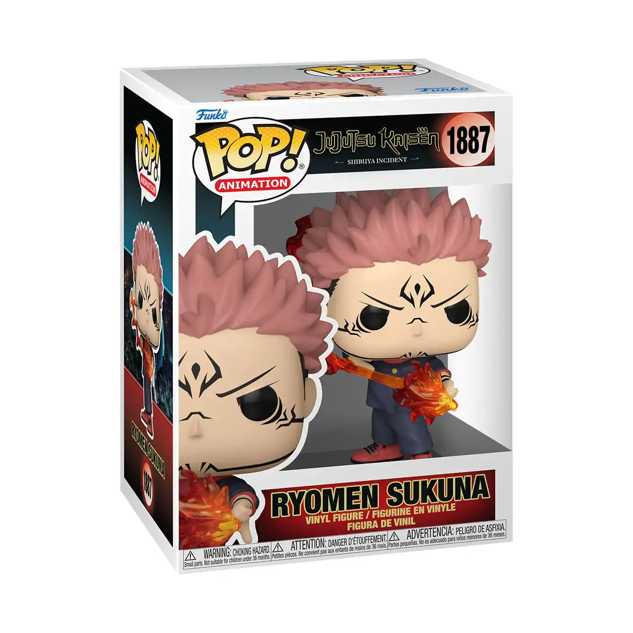 Jujutsu Kaisen Funko POP! Animation Figurki winylowe Sukuna (Fire Arrow) 9 cm zdjęcie produktu