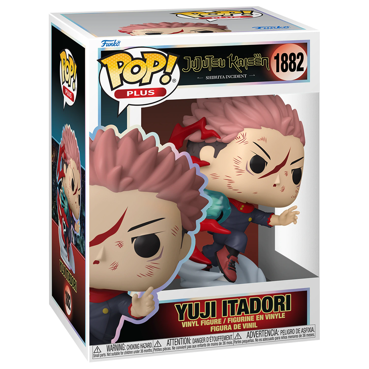Jujutsu Kaisen Funko POP! Figurki winylowe Plus Animation Yuji Itadori 9 cm zdjęcie produktu