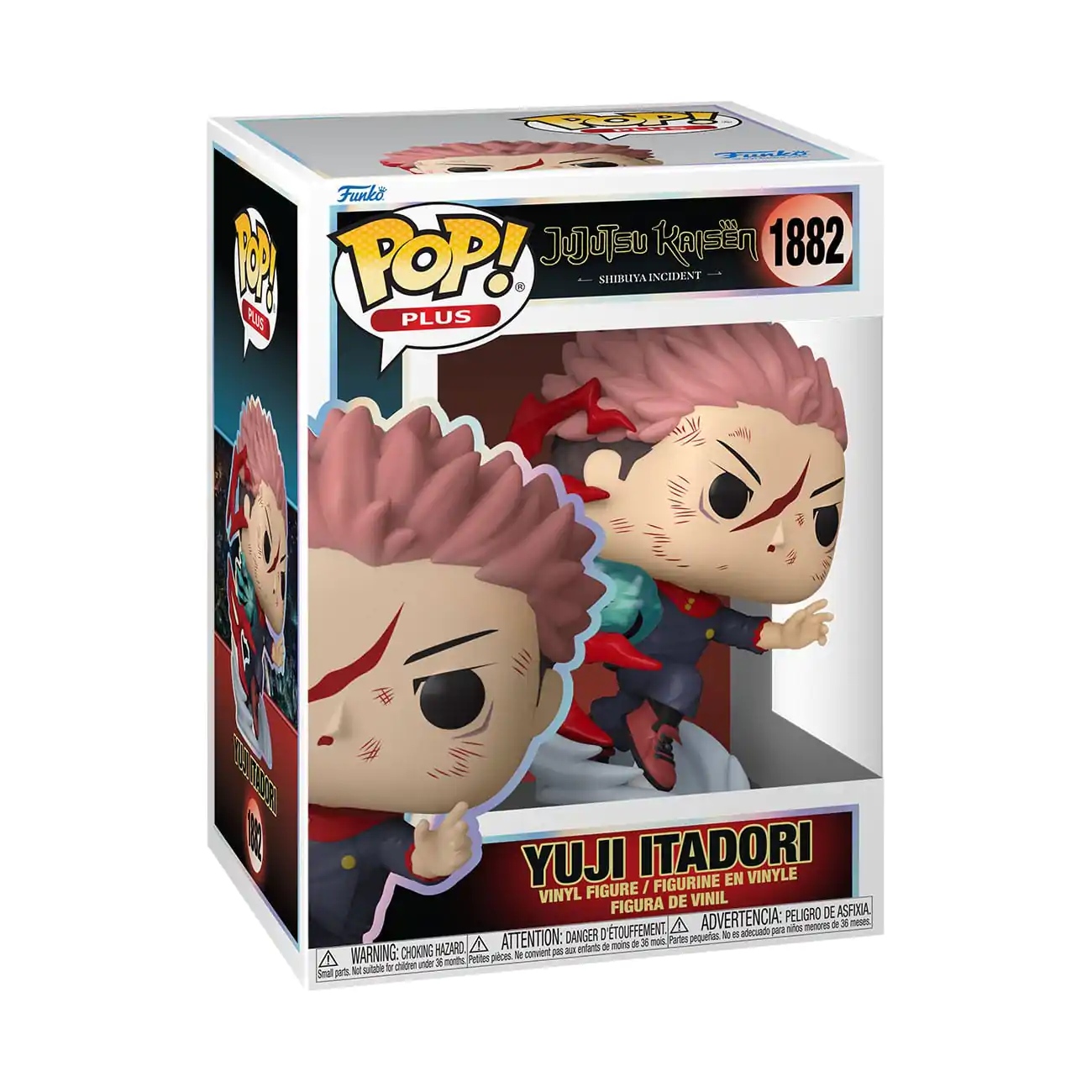 Jujutsu Kaisen Funko POP! Figurki winylowe Plus Animation Yuji Itadori 9 cm zdjęcie produktu