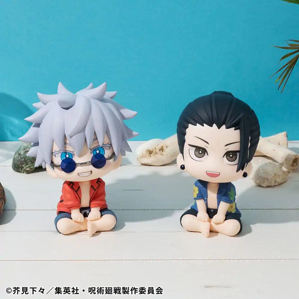 Jujutsu Kaisen Look Up Statua PVC Satoru Gojo & Suguru Geto Okinawa Ver. Set (z prezentem) 11 cm zdjęcie produktu