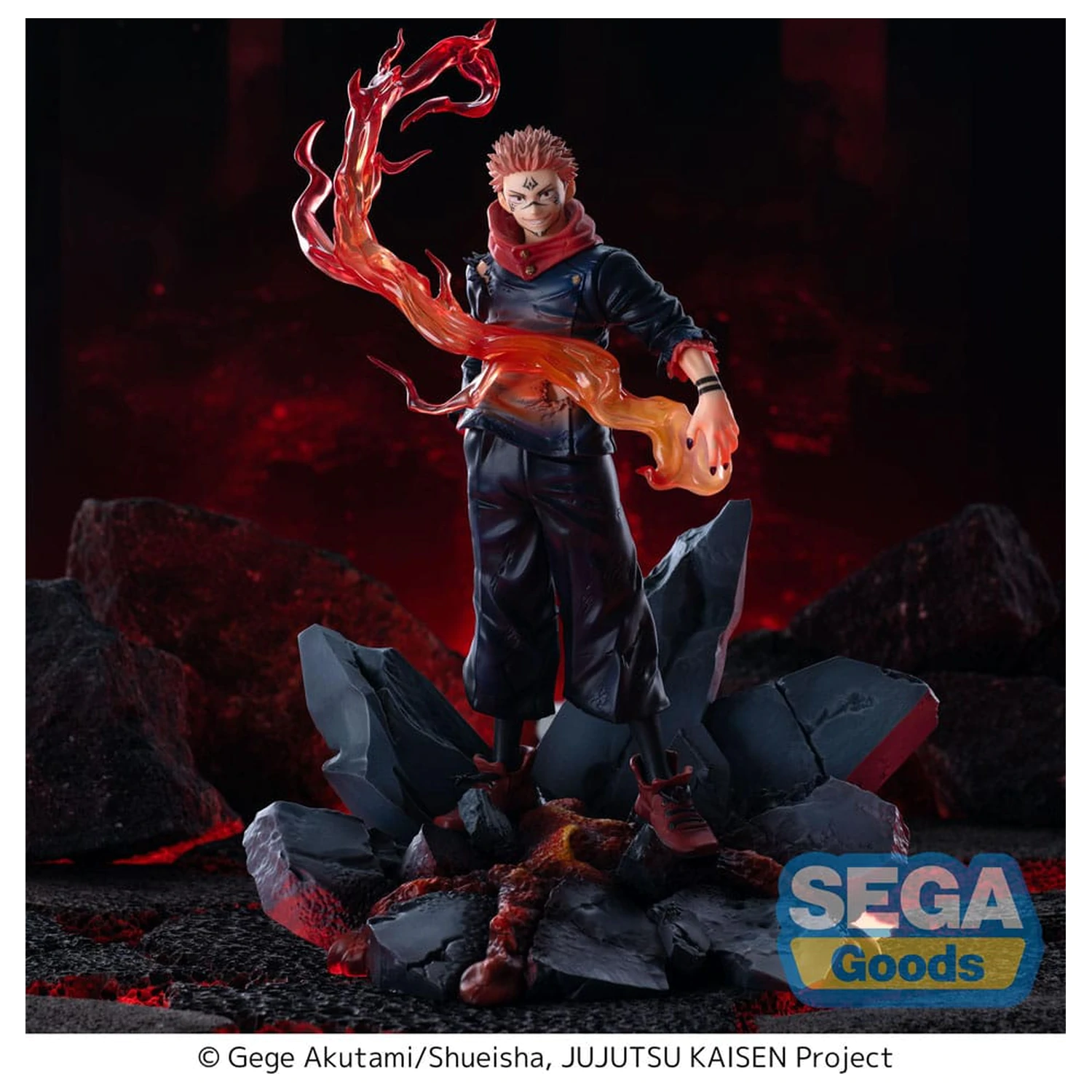 Jujutsu Kaisen Statuetka Luminasta z PVC Sukuna Fuga 23 cm zdjęcie produktu