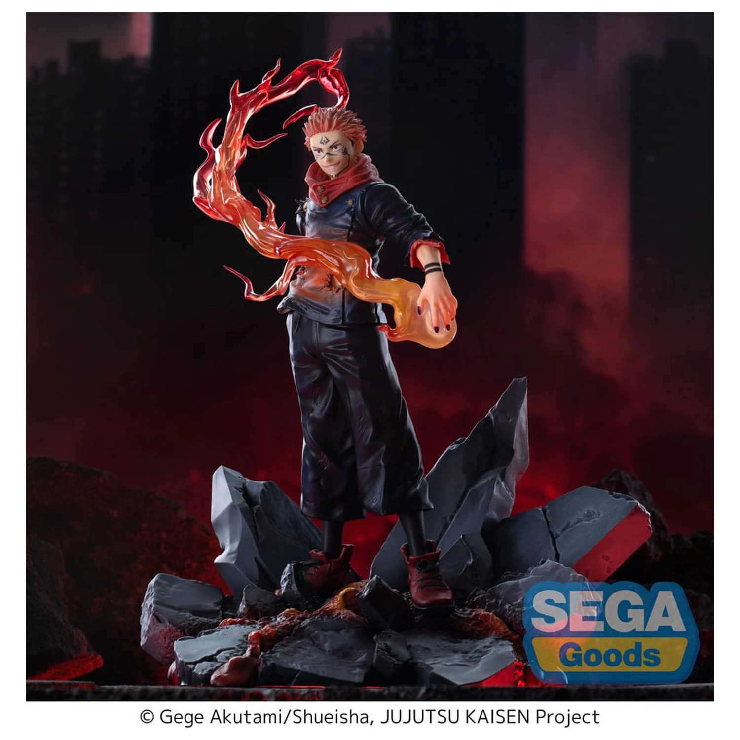 Jujutsu Kaisen Statuetka Luminasta z PVC Sukuna Fuga 23 cm zdjęcie produktu