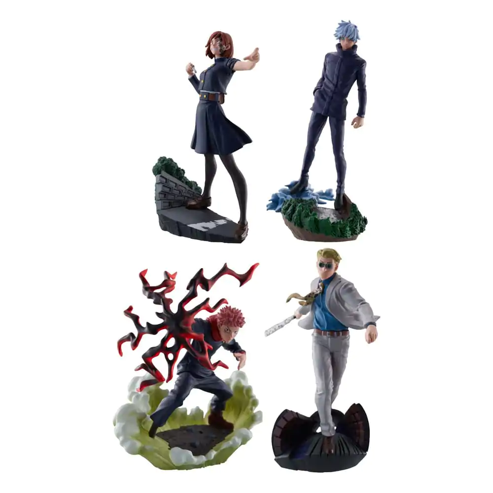 Jujutsu Kaisen Petitrama Series Figurka Kolekcjonerska 3-Set Jujutsu Kaisen Series Vol.2 Set 9 cm zdjęcie produktu