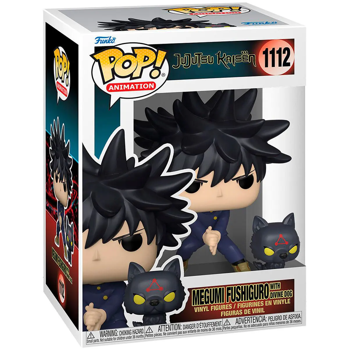 Jujutsu Kaisen POP & Buddy! Figurka winylowa Animation Megumi z Psami 9 cm zdjęcie produktu