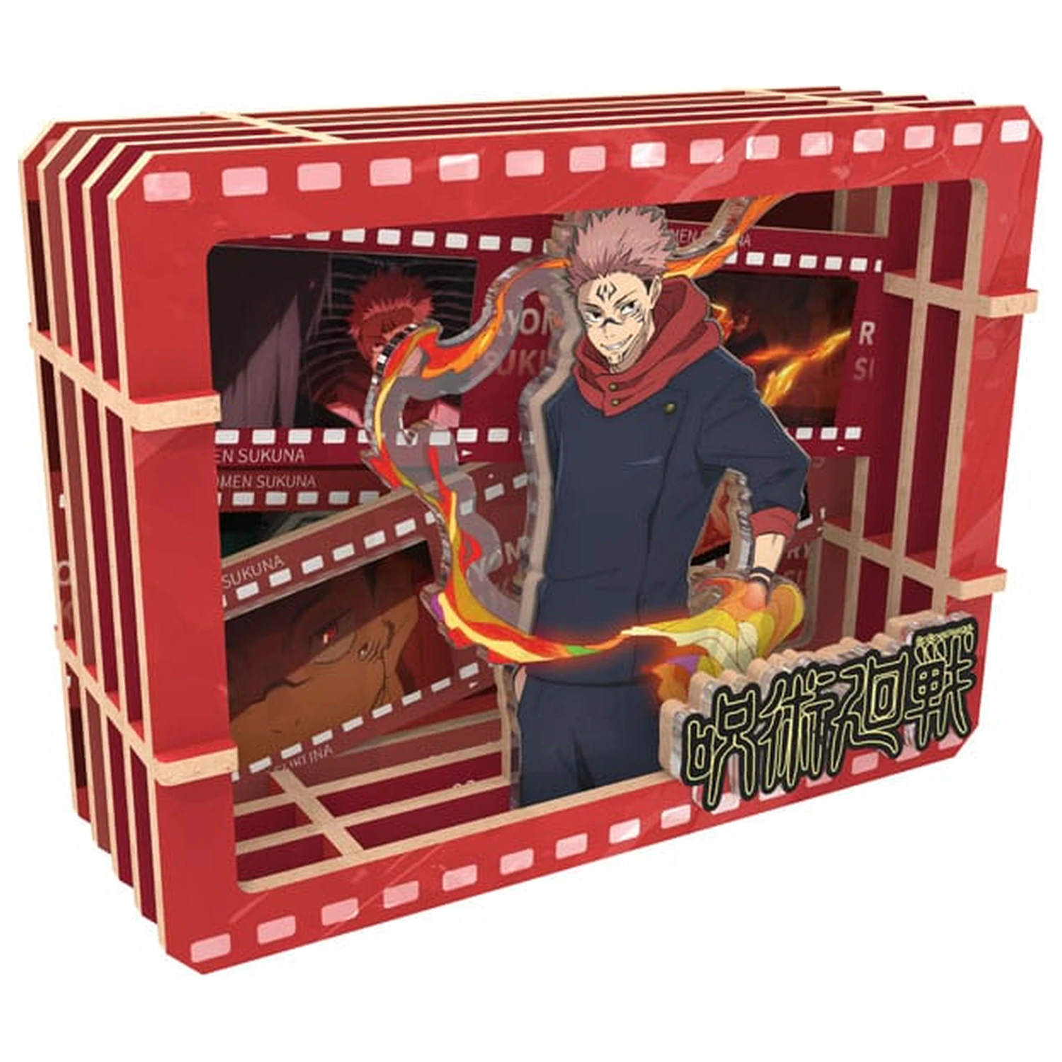 Jujutsu Kaisen Model Kit Drewniana ramka Film Frame (S) Itadori zdjęcie produktu