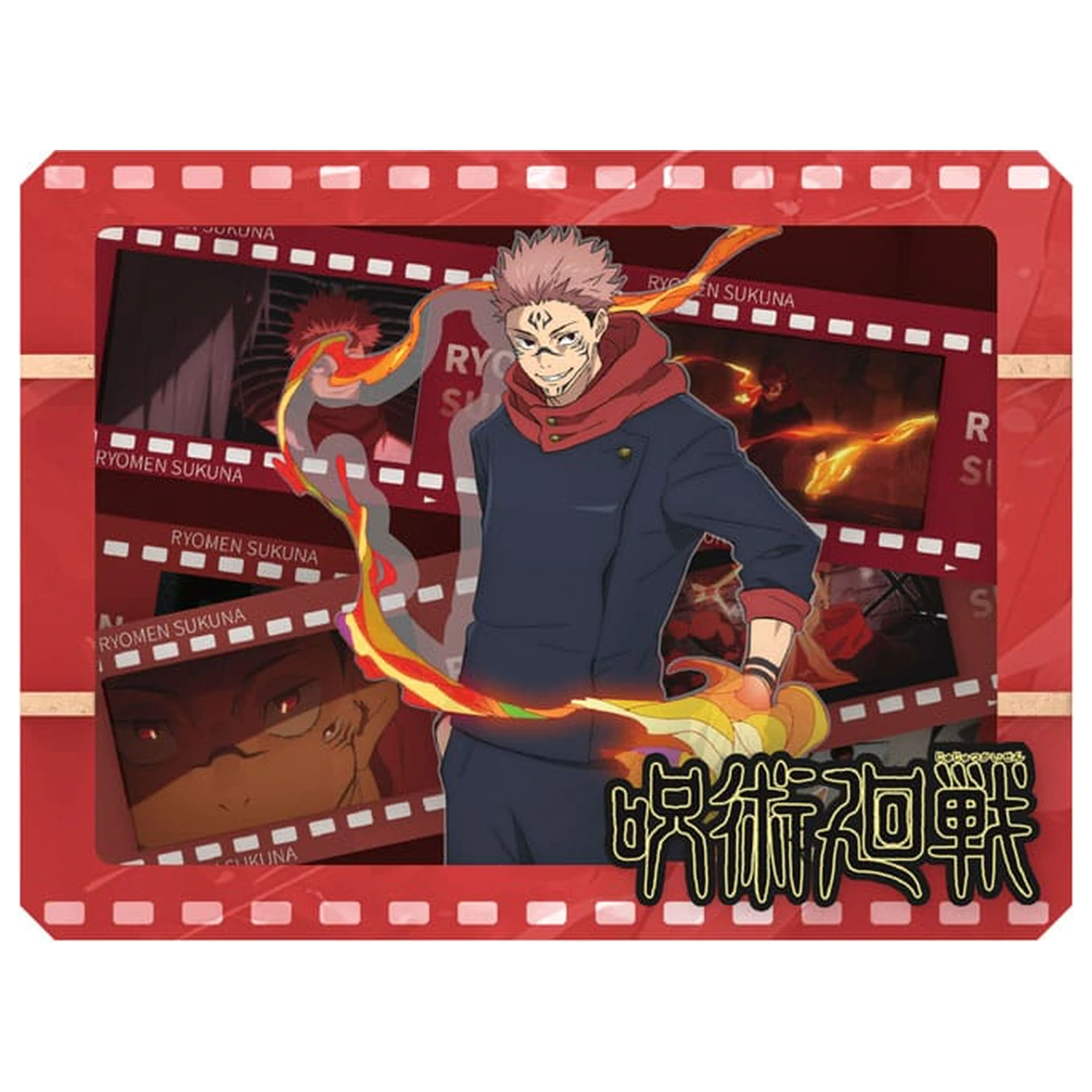 Jujutsu Kaisen Model Kit Drewniana ramka Film Frame (S) Itadori zdjęcie produktu