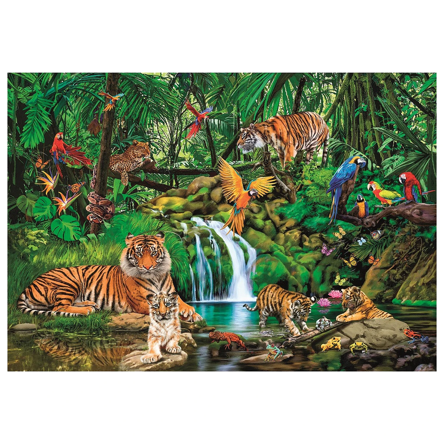 Jungle Retreat 300-elementowe puzzle Clementoni zdjęcie produktu