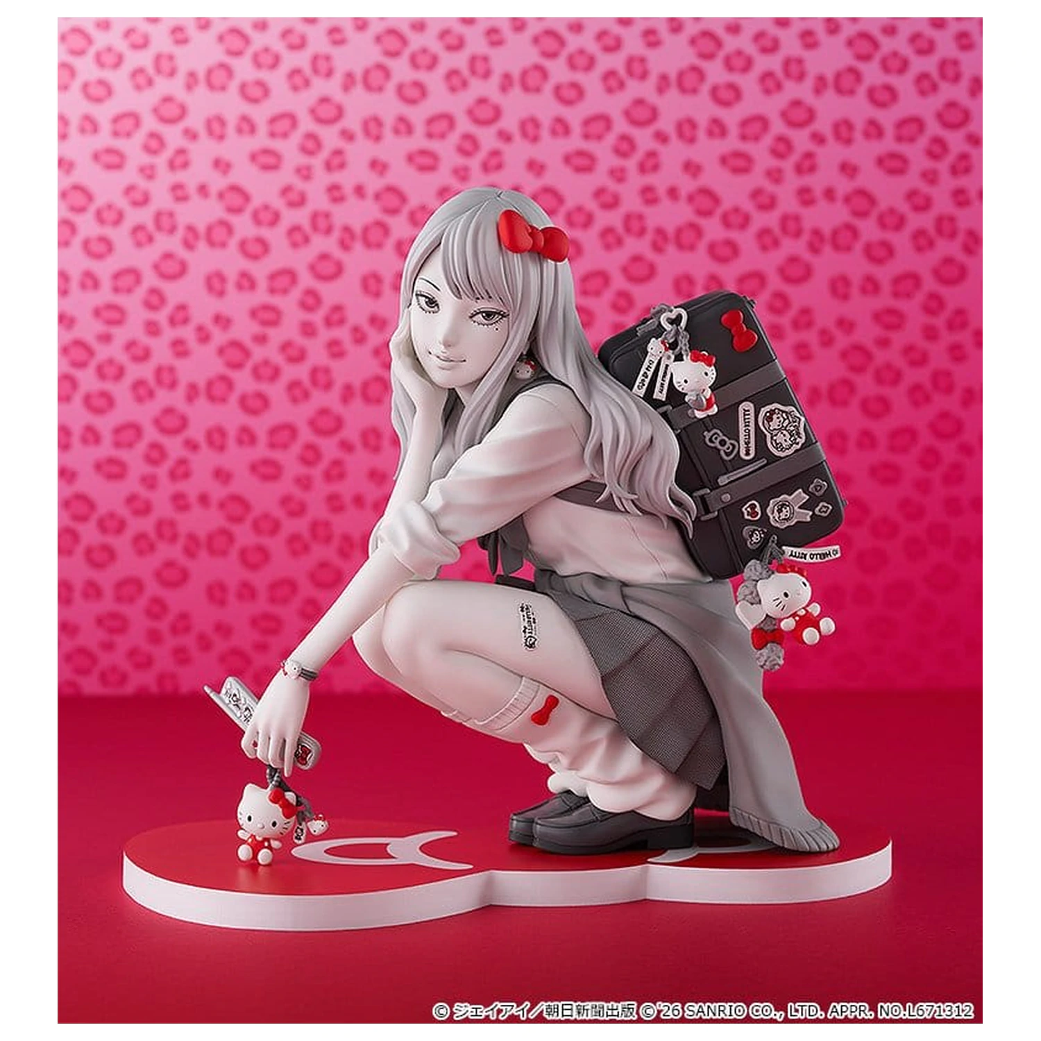 Junji Ito PVC Figurka Gyaru Tomie x Hello Kitty 14 cm zdjęcie produktu