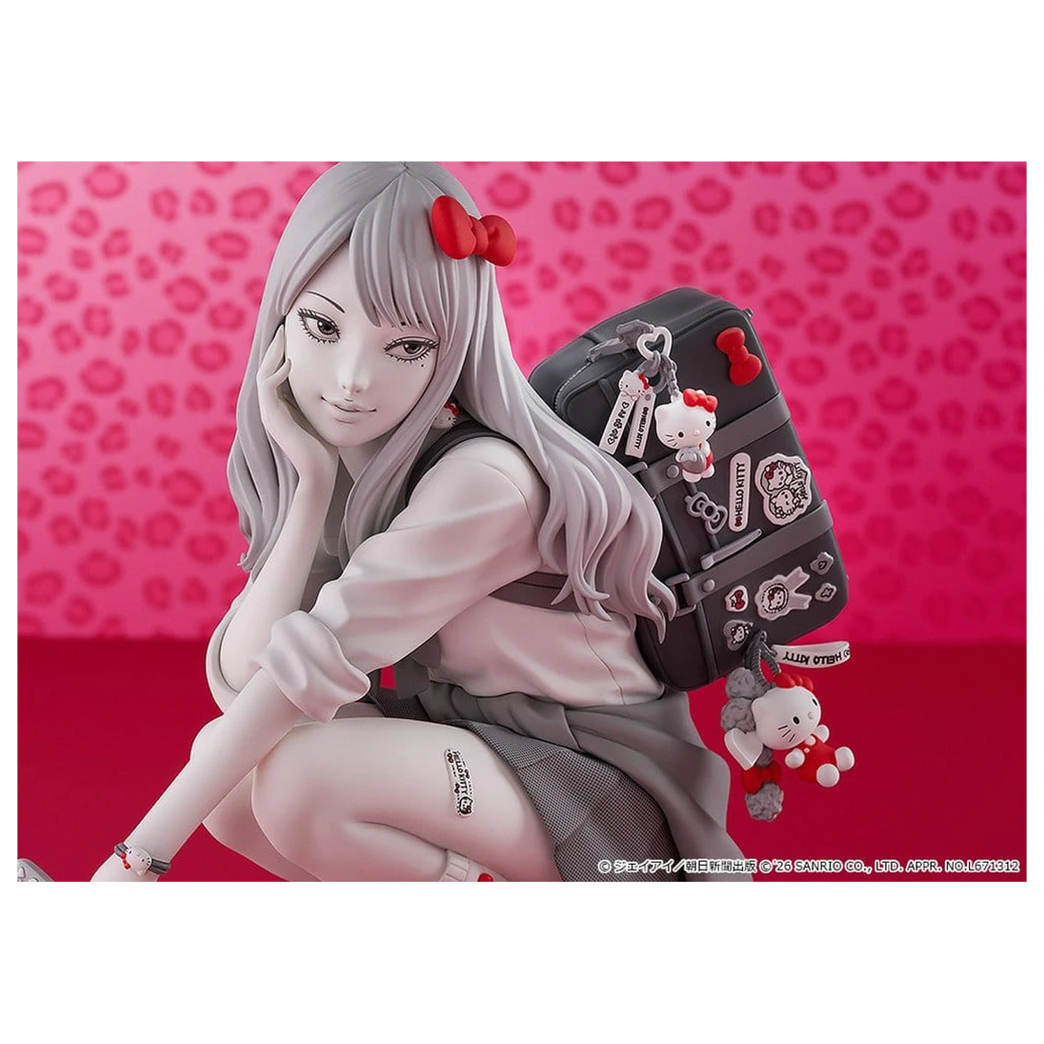 Junji Ito PVC Figurka Gyaru Tomie x Hello Kitty 14 cm zdjęcie produktu