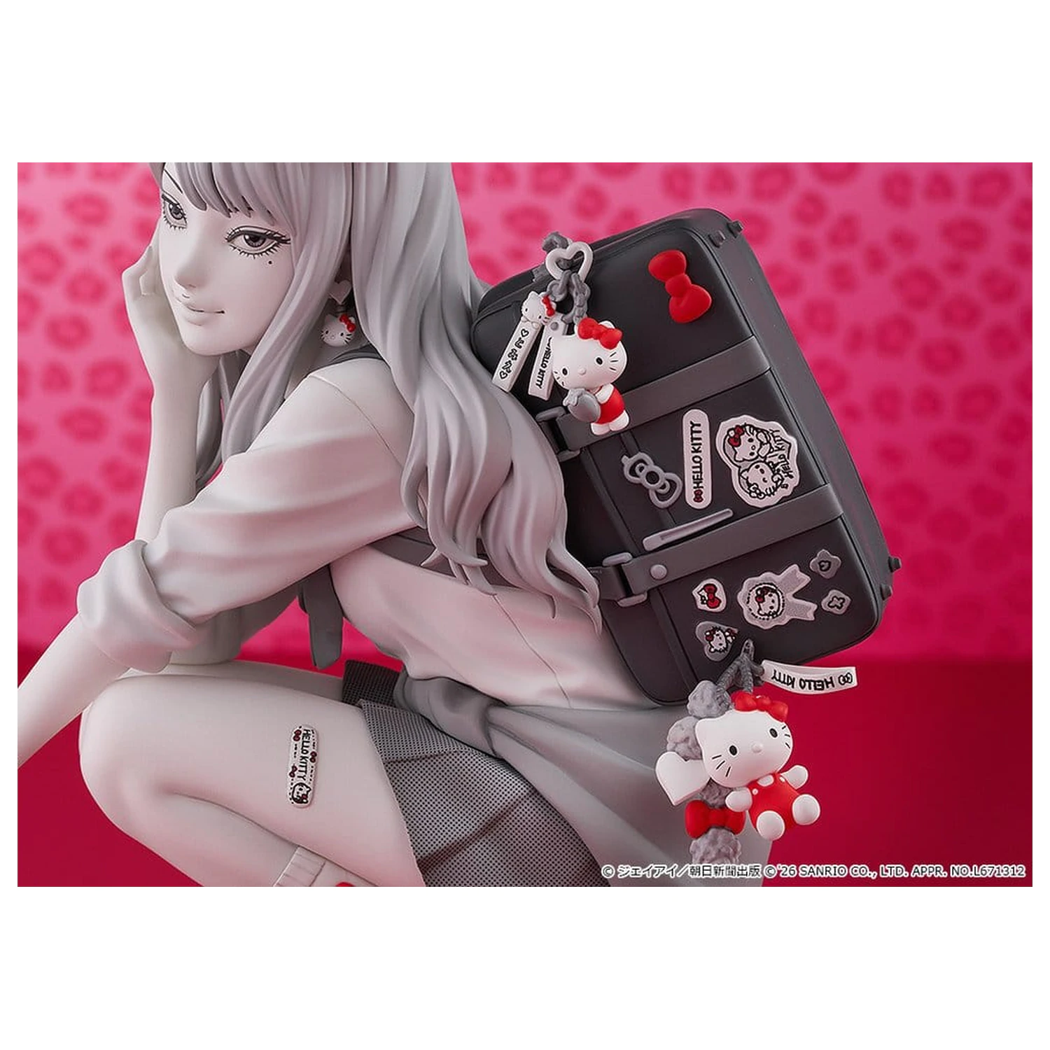 Junji Ito PVC Figurka Gyaru Tomie x Hello Kitty 14 cm zdjęcie produktu