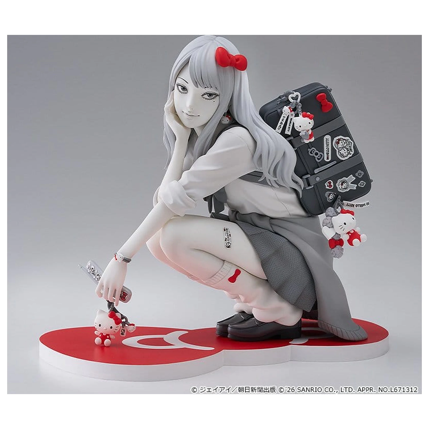 Junji Ito PVC Figurka Gyaru Tomie x Hello Kitty 14 cm zdjęcie produktu