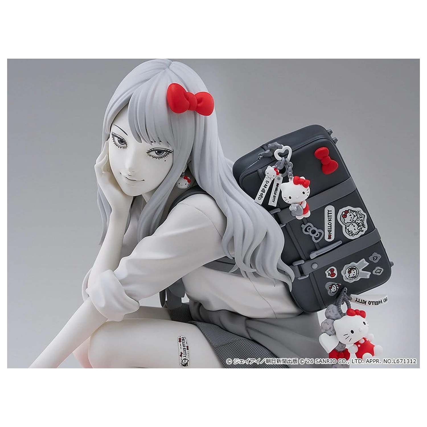 Junji Ito PVC Figurka Gyaru Tomie x Hello Kitty 14 cm zdjęcie produktu