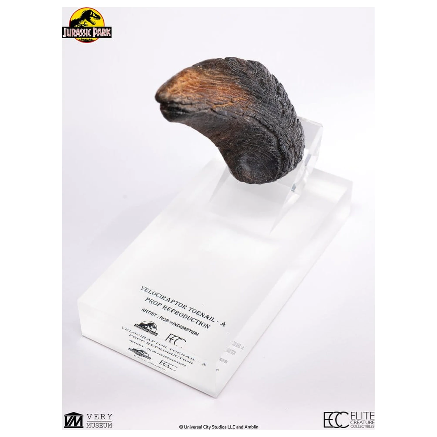 Jurassic Park 1/1 Replika pazura Velociraptora Typ A 11 cm zdjęcie produktu