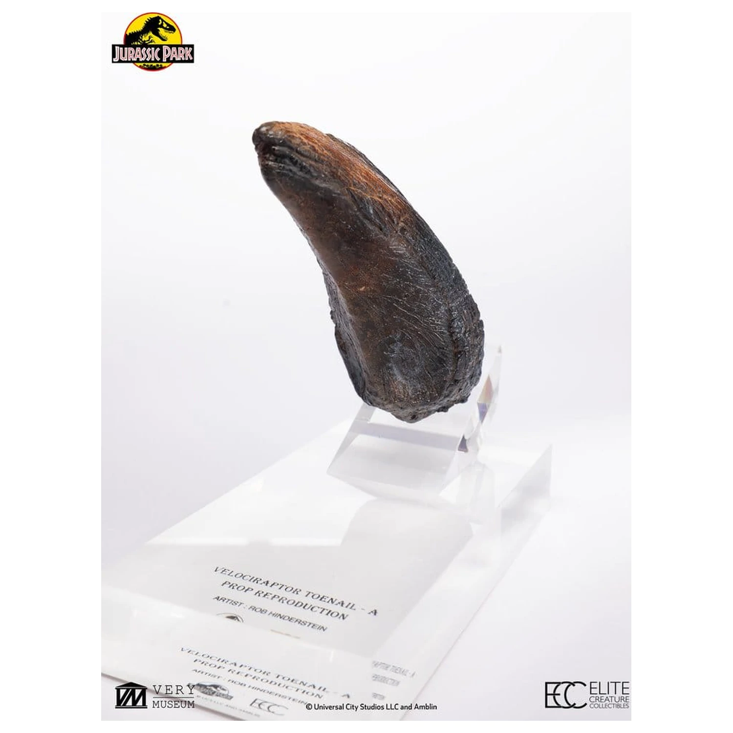 Jurassic Park 1/1 Replika pazura Velociraptora Typ A 11 cm zdjęcie produktu
