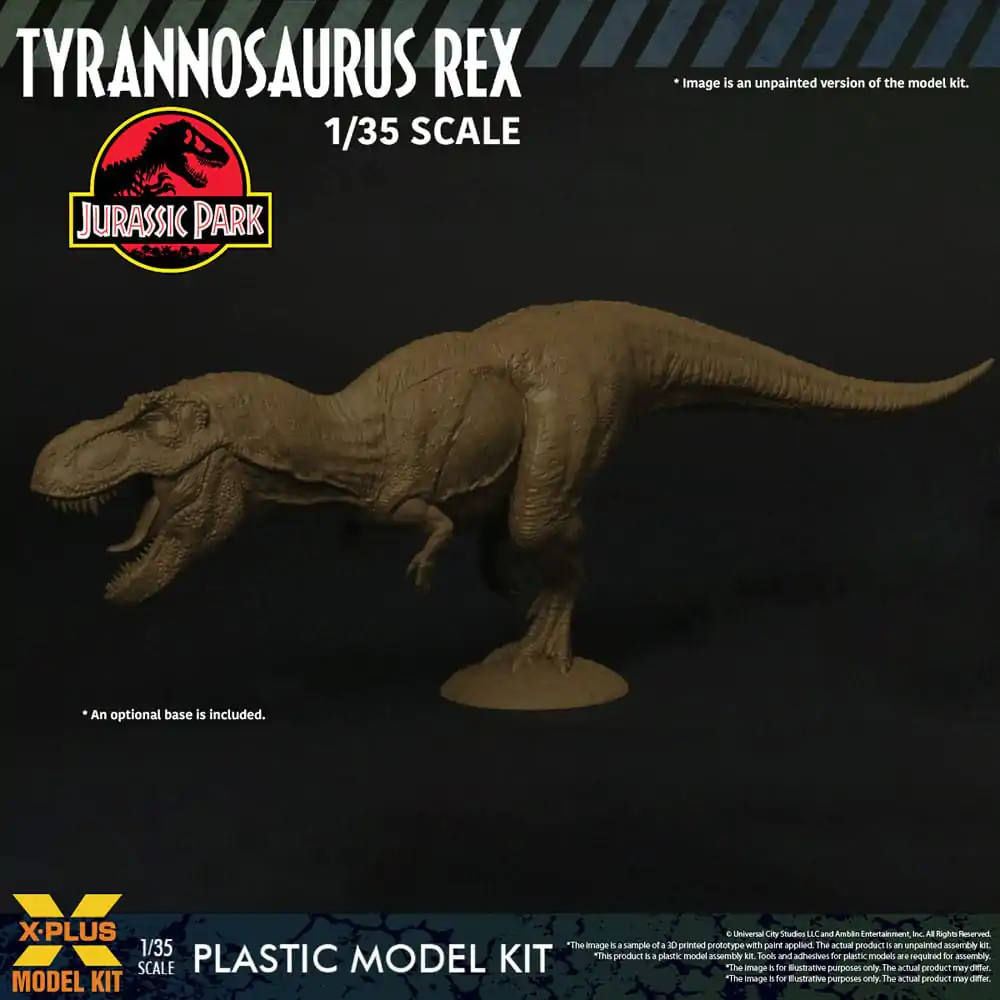 Jurassic Park Plastic Model Kit 1/35 Tyrannosaurus Rex 42 cm - Plastikowy Model do Składania zdjęcie produktu