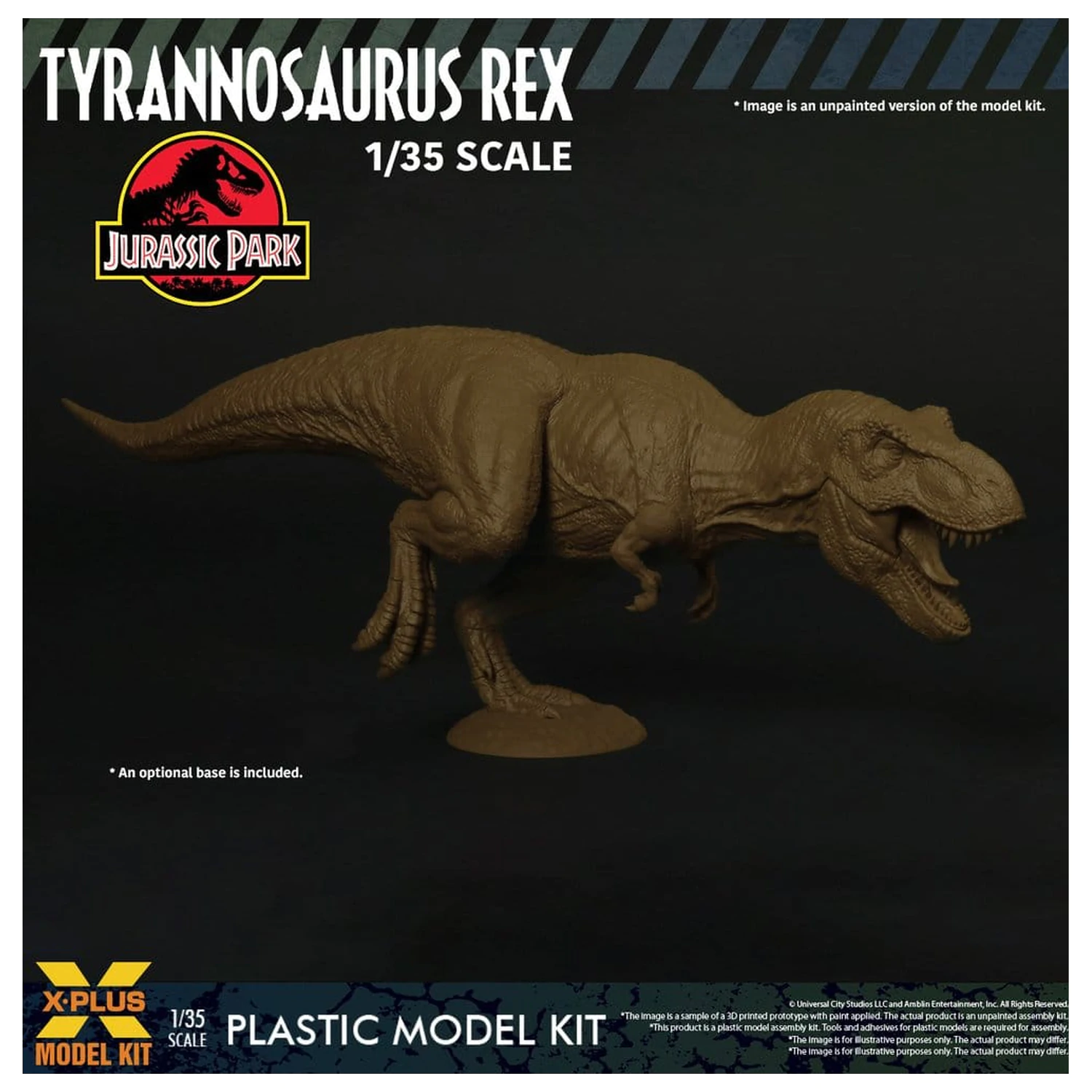 Jurassic Park Zestaw Modelowy z Plastiku 1/35 Tyrannosaurus Rex 42 cm zdjęcie produktu