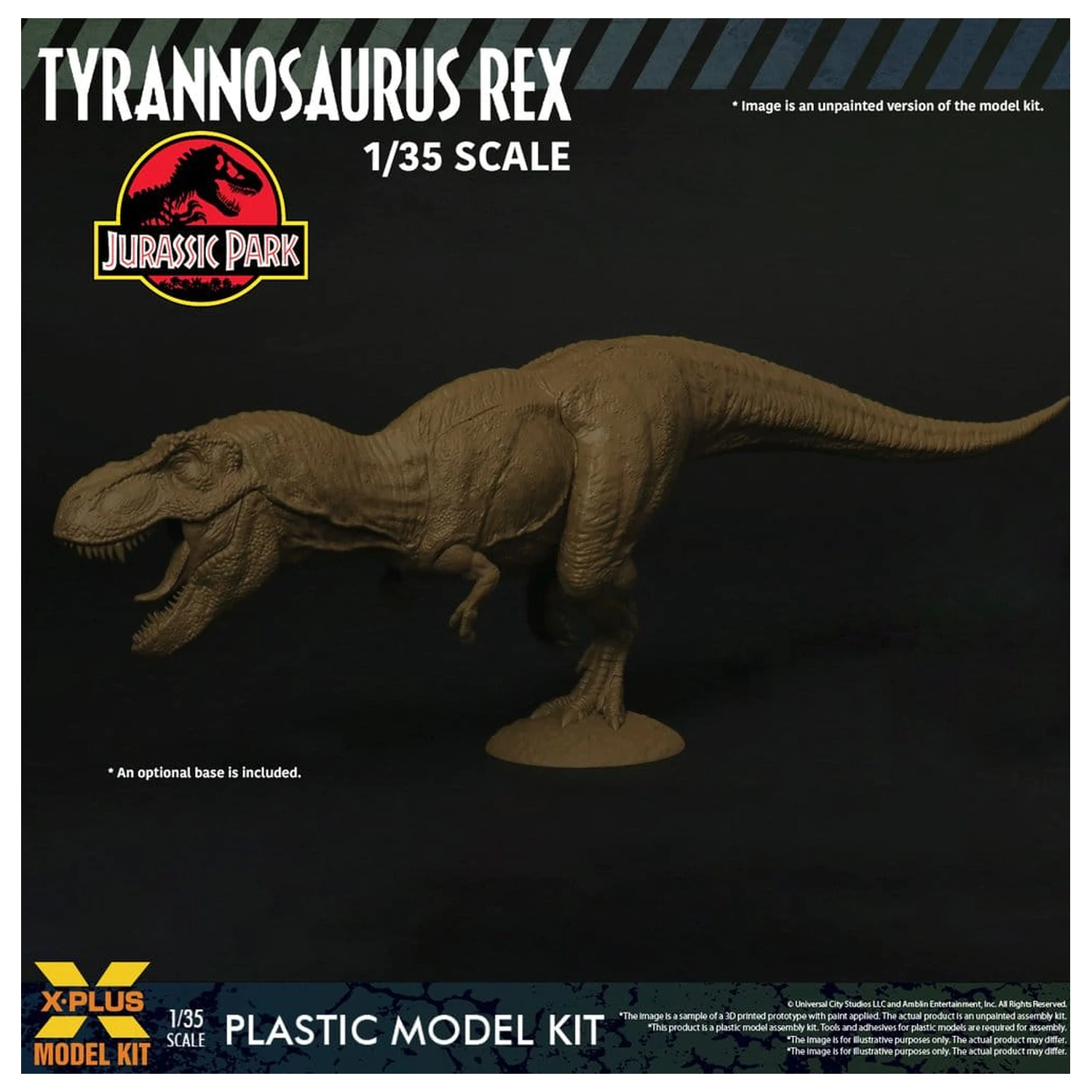 Jurassic Park Zestaw Modelowy z Plastiku 1/35 Tyrannosaurus Rex 42 cm zdjęcie produktu