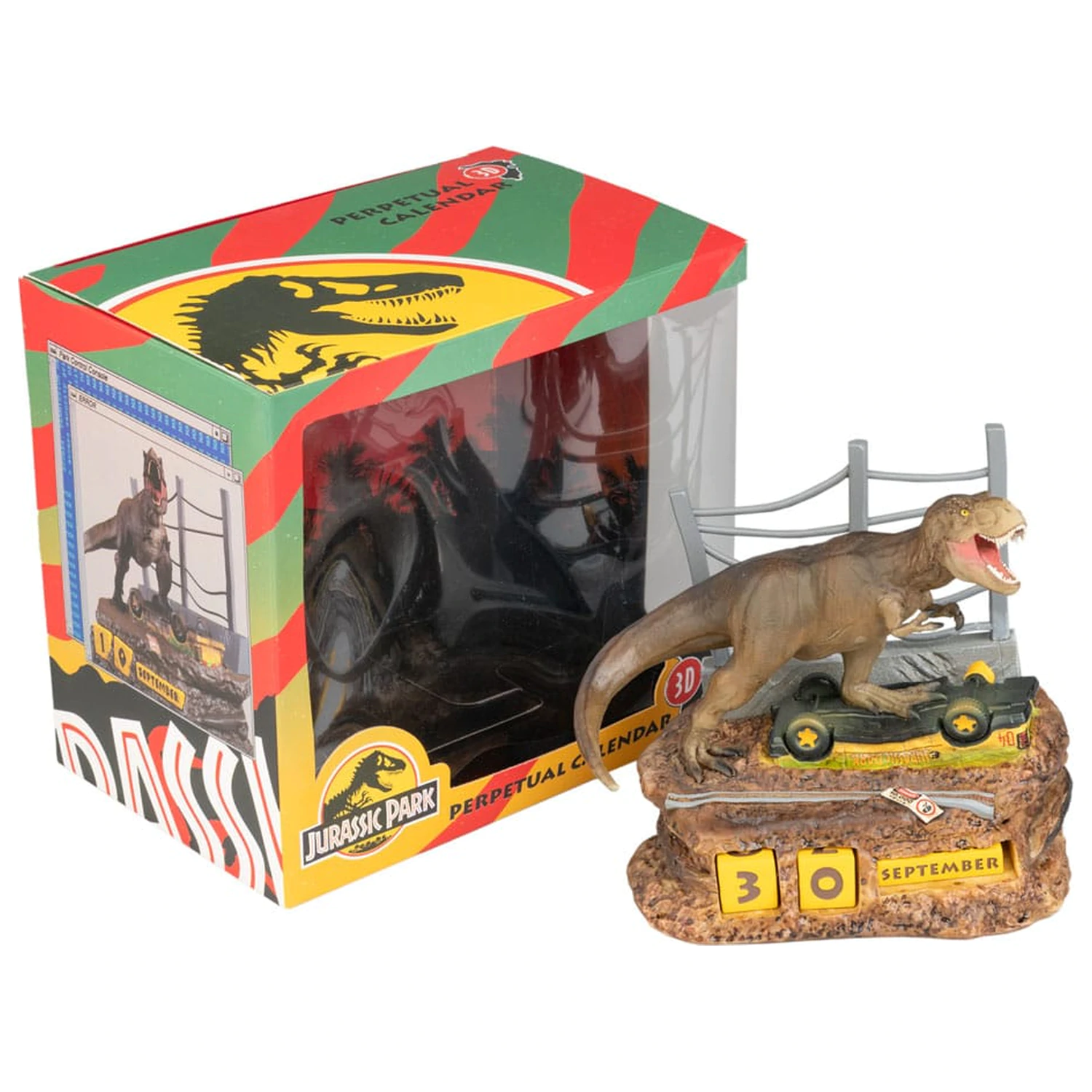Jurassic Park 3D wieczny kalendarz zdjęcie produktu
