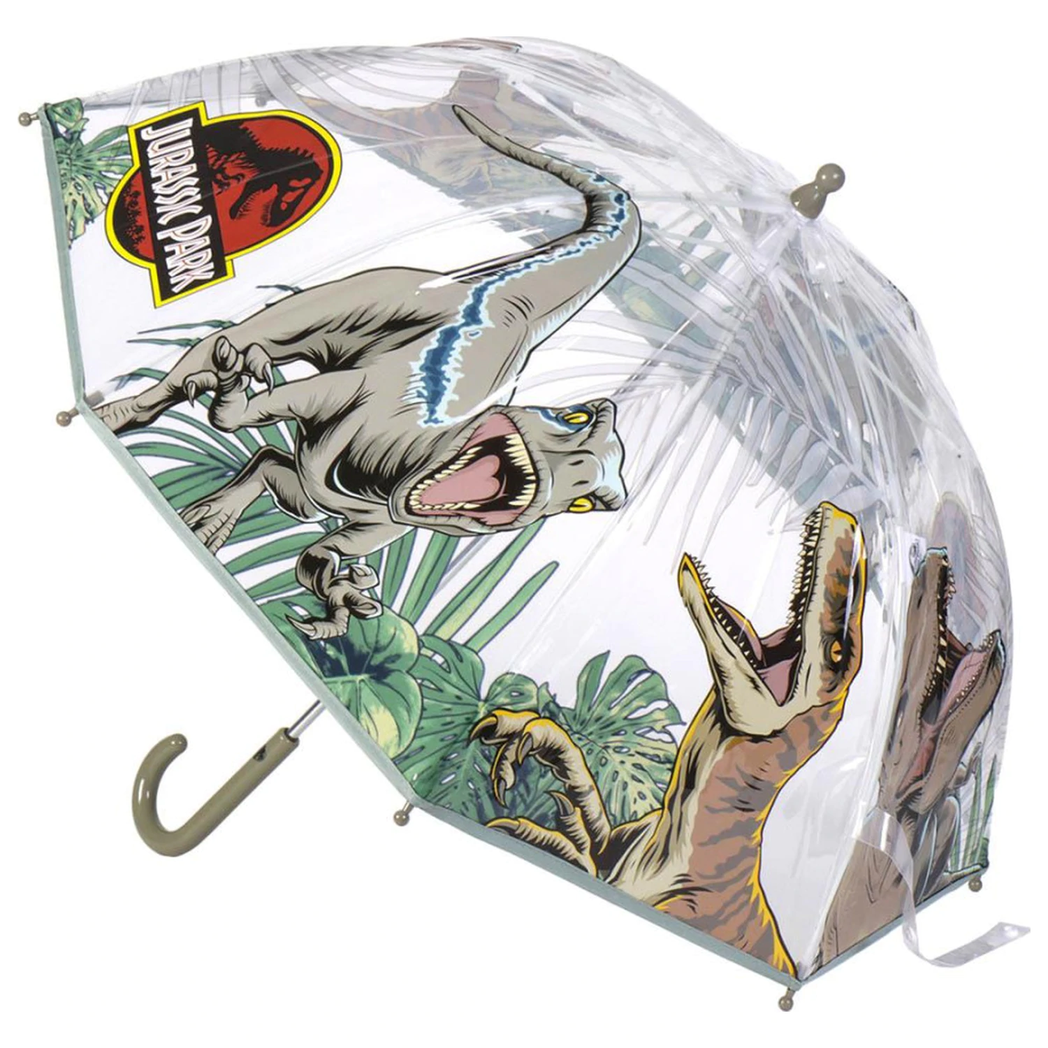 Jurassic Park Attack Dziecięca Przezroczysta Parasolka Ø71 cm zdjęcie produktu