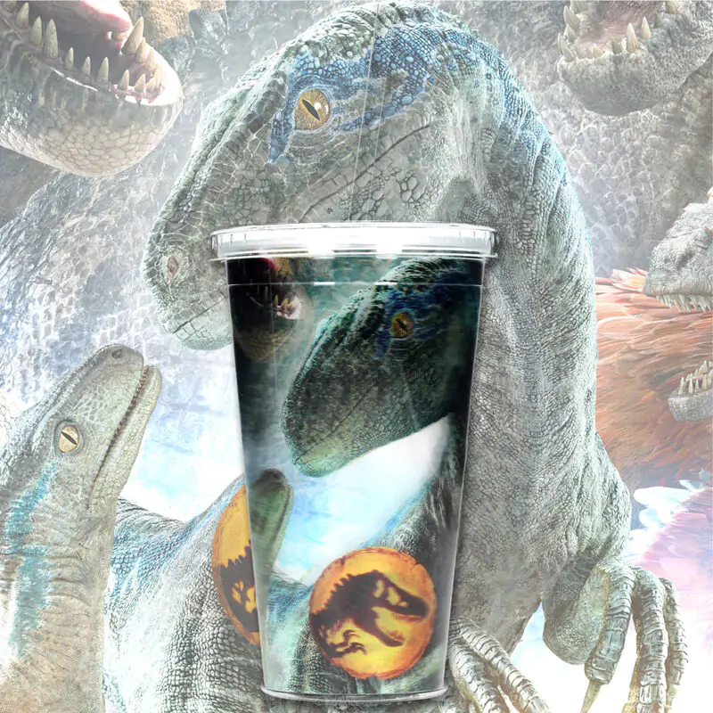 Jurassic Park Biosync 3D lenticular tumbler 500ml - Kubek zdjęcie produktu