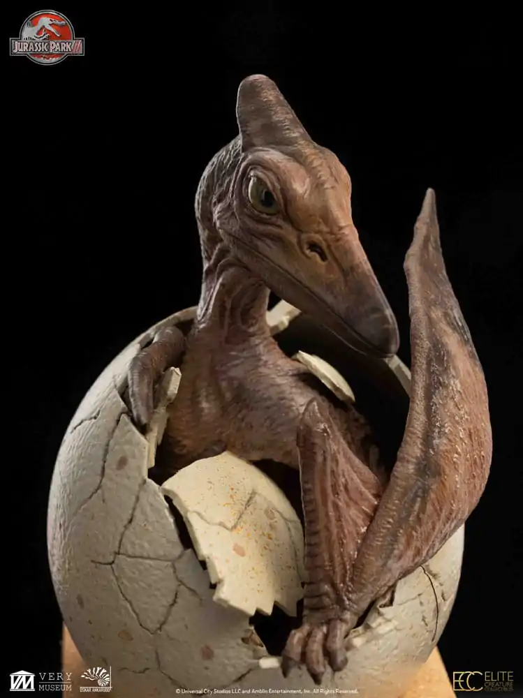 Jurassic Park ECC Elite Creature Line Statua 1/2 Pterosaur Hatching 16 cm zdjęcie produktu