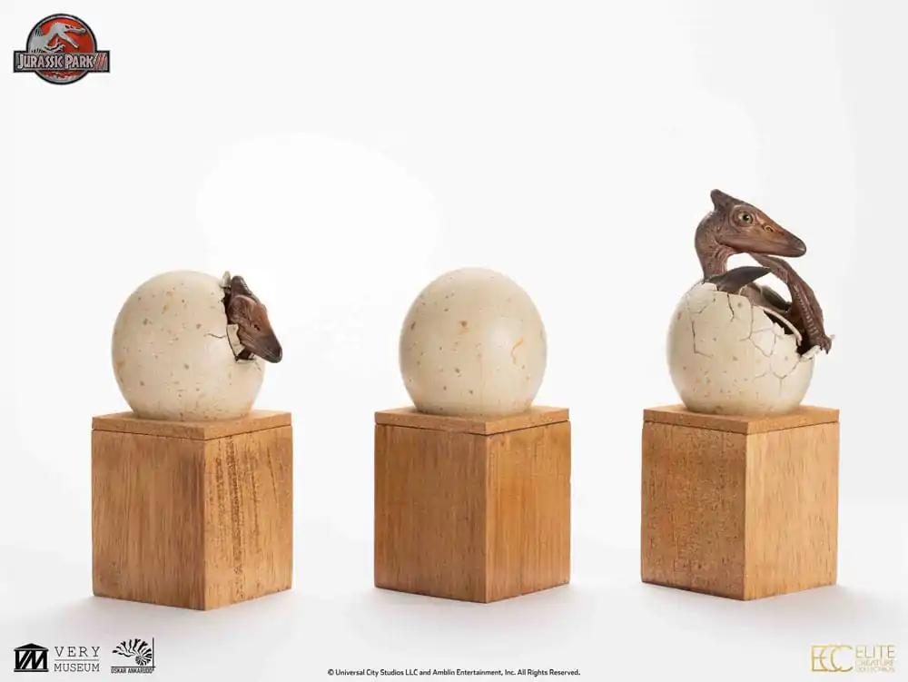 Jurassic Park ECC Elite Creature Line Statua 1/2 Pterosaur Hatching 16 cm zdjęcie produktu